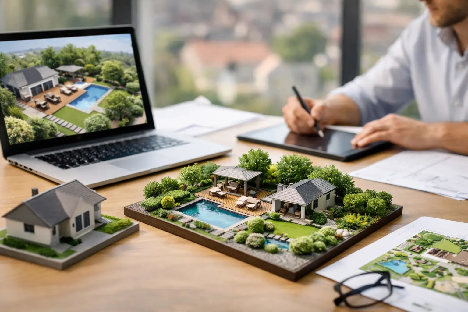 3D Gartenplanung Nürnberg mit klarem Plan