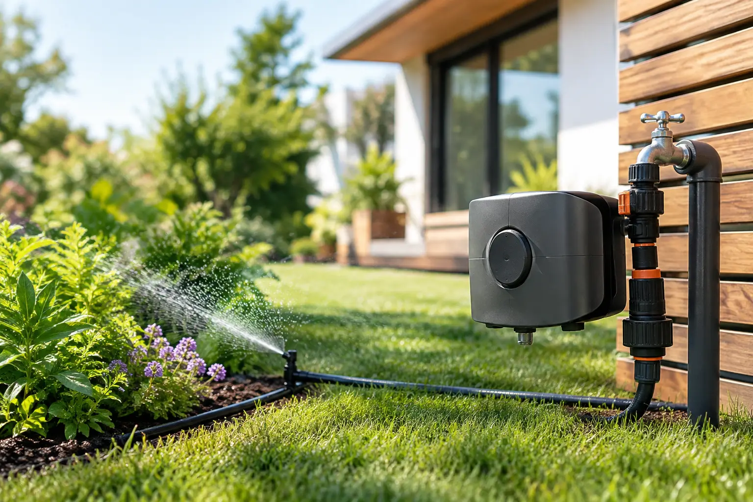 Automatische Gartenbewässerung nachrüsten