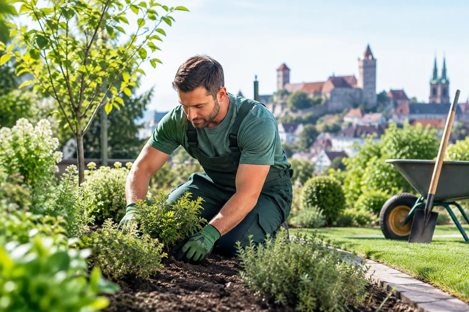 Gärtner in Nürnberg für langlebige Außenanlagen