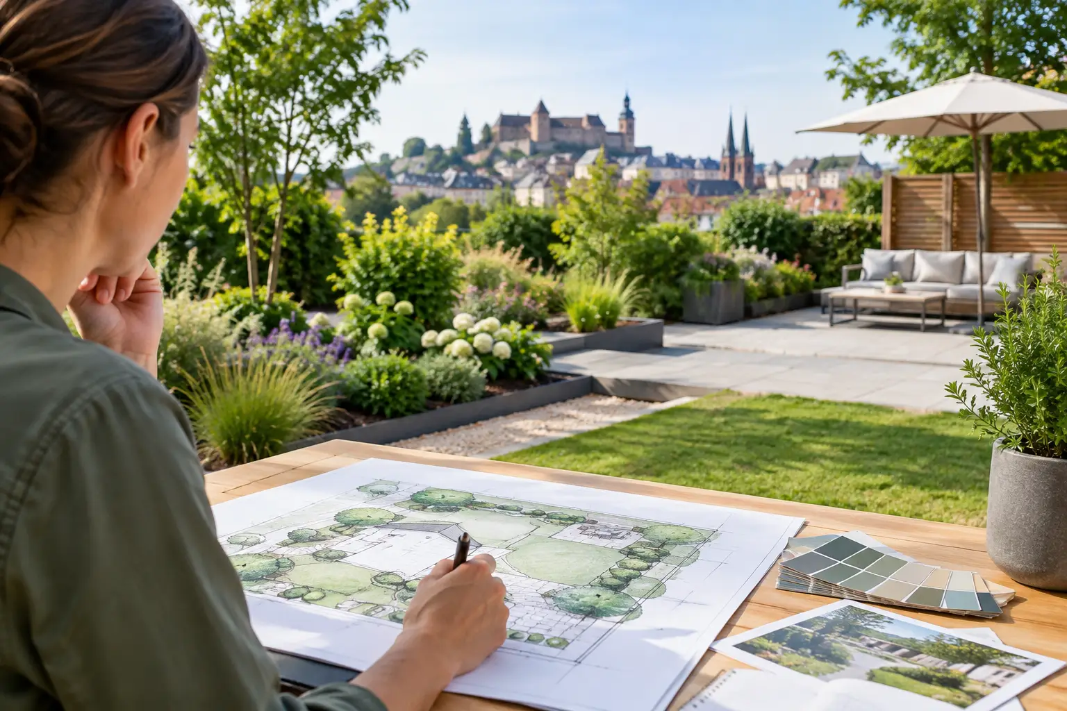 Individuelle Gartengestaltung Nürnberg planen